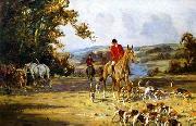 unknow artist Classical hunting fox, Equestrian and Beautiful Horses, 193. France oil painting artist